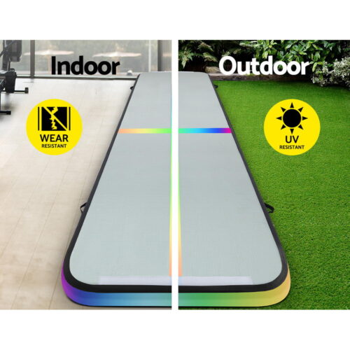 Everfit 5X1M Air Track Inflatable Tumbling Mat Gymnastics Yoga Mat - Image 7