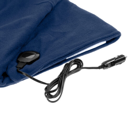 Laura Hill Heated Electric Car Blanket 150x110cm 12V  Navy Blue - Image 8