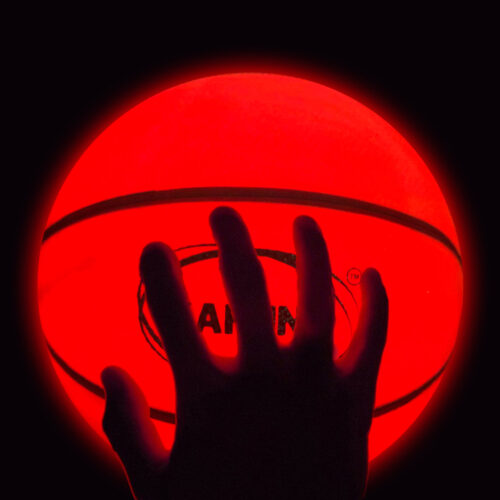 Kahuna Basketball L.E.D Glow Light Up Trampoline Ball - Image 3