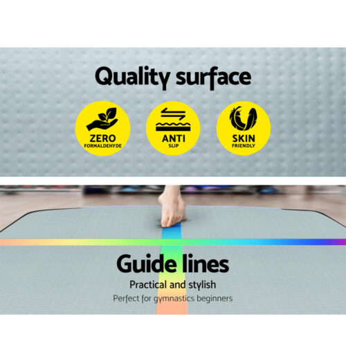 Everfit 4X1M Air Track Inflatable Tumbling Mat Gymnastics Yoga Mat - Image 5