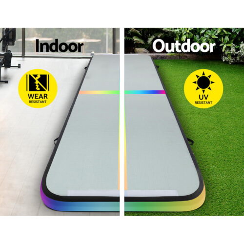 Everfit 4X1M Air Track Inflatable Tumbling Mat Gymnastics Yoga Mat - Image 6