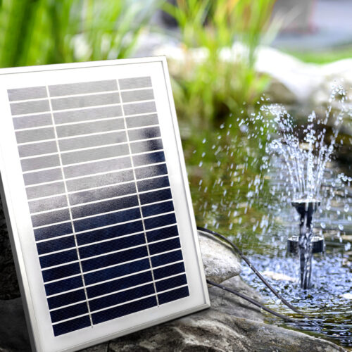 Gardeon Solar Pond Pump Submersible Water Fountain with Battery Kit LED Lights 4.3FT - Image 9
