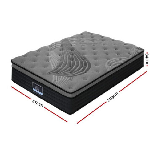 Giselle Bedding 34cm Mattress Bamboo Cover King Single - Image 2
