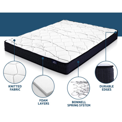 Giselle Bedding 16cm Mattress Medium Firm Queen - Image 3