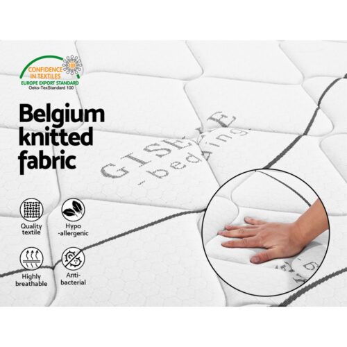 Giselle Bedding 16cm Mattress Medium Firm Queen - Image 5