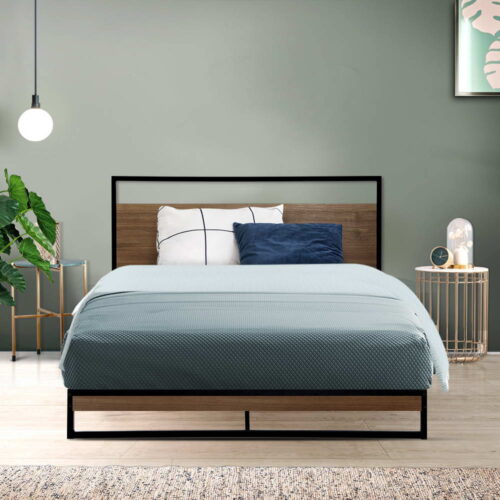 Artiss Bed Frame Metal Bed Frame DANE - King Single - Image 8