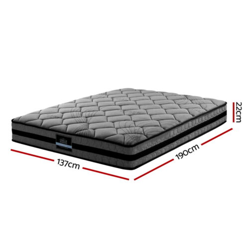 Giselle Bedding 22cm Mattress Medium Firm Double - Image 2