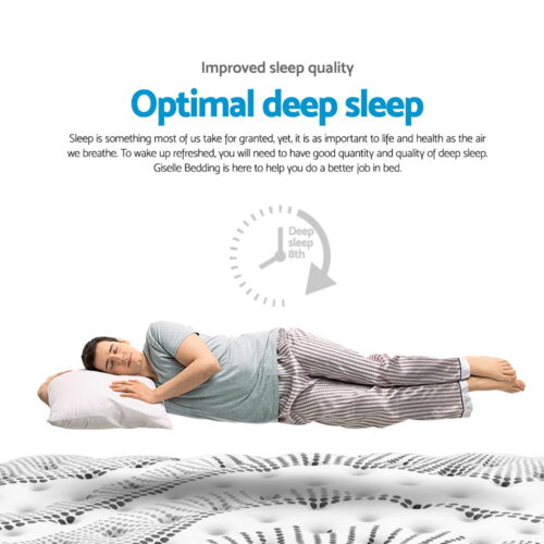 Giselle Bedding 32cm Mattress Euro Top Queen - Image 5