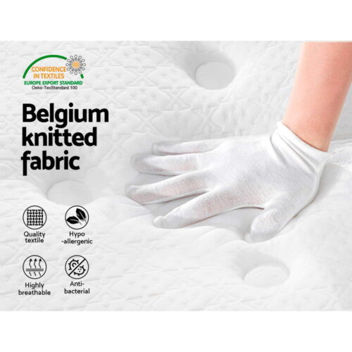 Giselle Bedding 21cm Mattress Euro Top Double - Image 5