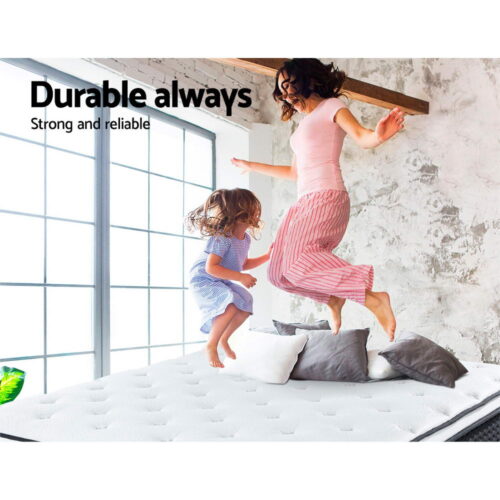Giselle Bedding 21cm Mattress Euro Top Queen - Image 3