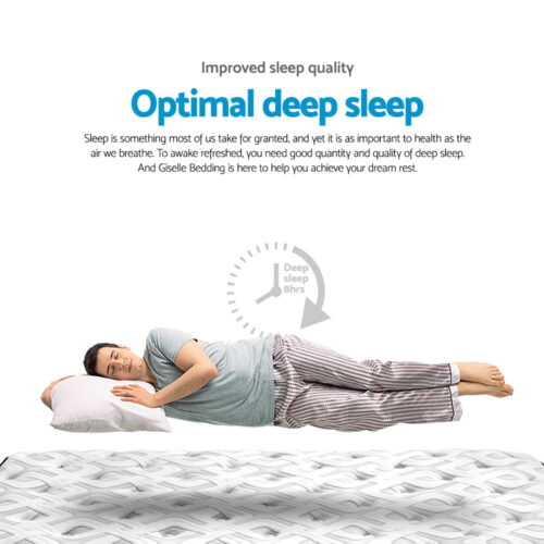 Giselle Bedding 24cm Mattress Super Firm Queen - Image 4