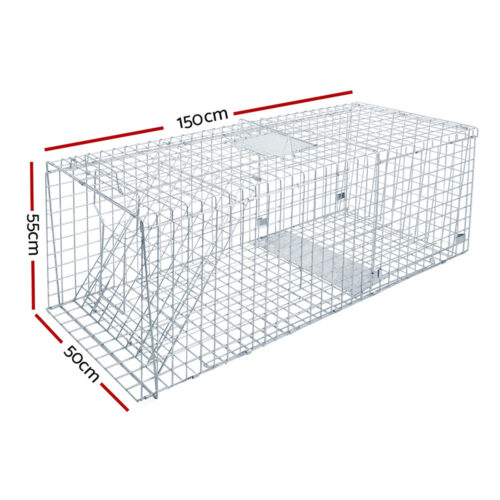 Gardeon Animal Trap Cage Possum 150x50cm - Image 3