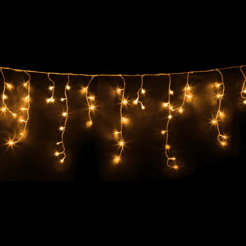 20M Christmas Lights Icicle Light 800 LED Warm White Decor Jingle Jollys - Image 2