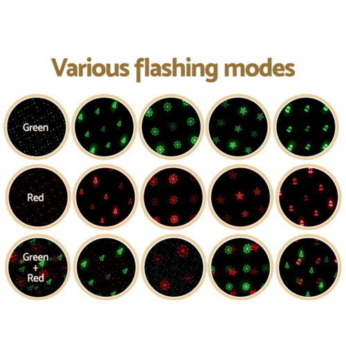 Jingle Jollys Christmas Lights Laser Light Projector Outdoor Xmas Decorations - Image 4