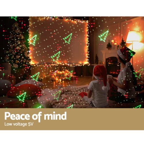 Jingle Jollys Christmas Lights Laser Light Projector Outdoor Xmas Decorations - Image 7