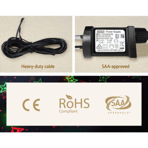 Jingle Jollys Christmas Lights Laser Light Projector Outdoor Xmas Decorations - Image 8