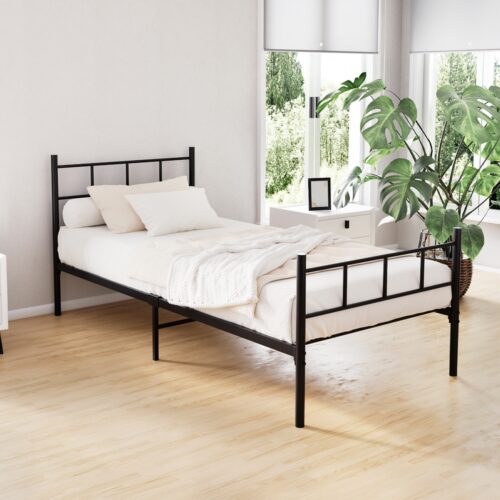 Artiss Bed Frame Single Metal Bed Frame SOL - Image 8