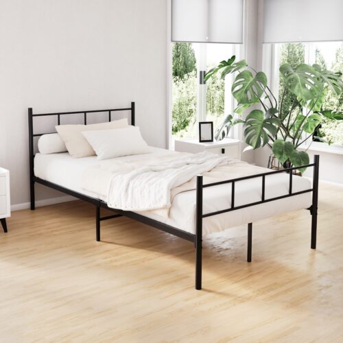 Artiss Bed Frame King Single Metal Bed Frame SOL - Image 8