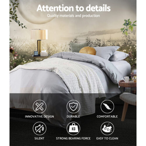 Artiss Bed Frame Metal Bed Frame Bed Base OSLO - Single - Image 4