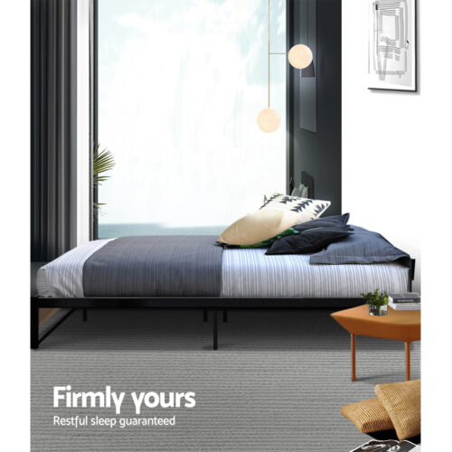 Artiss Bed Frame Metal Bed Frame Bed Base OSLO - King Single - Image 6