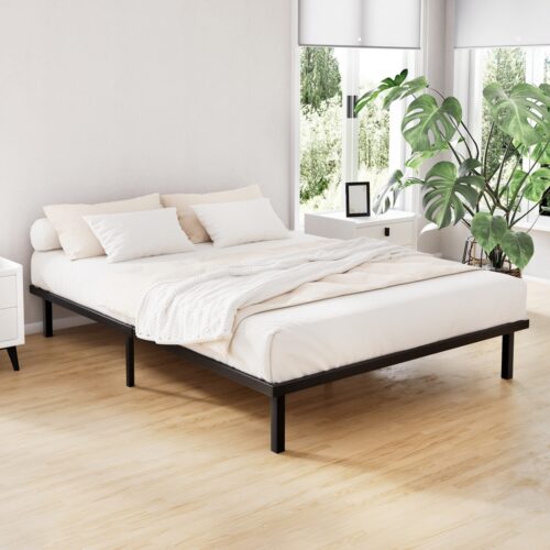 Artiss Bed Frame Double Size Metal Bed Frame TED - Image 7