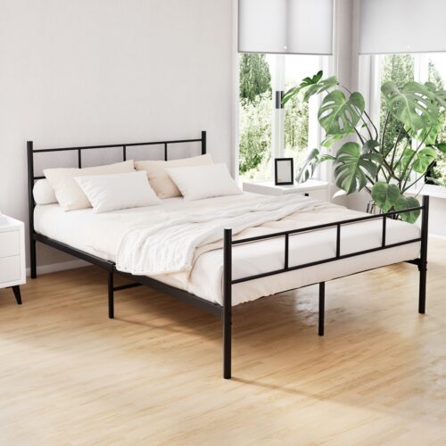 Artiss Bed Frame Double Metal Bed Frame SOL - Image 7