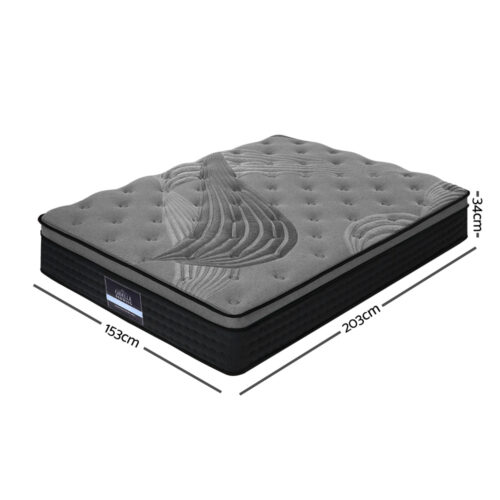 Giselle Bedding 34cm Mattress Bamboo Cover Queen - Image 2