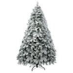 Jingle Jollys Christmas Tree 1.8m Snow Flocked Xmas Tree Decorations 468 Tips