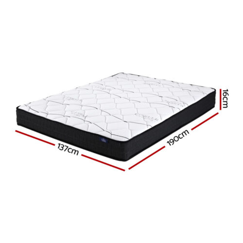 Giselle Bedding 16cm Mattress Medium Firm Double - Image 2