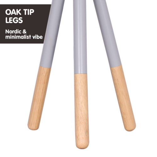 Sarantino Tripod Desk Lamp in Metal & Wood Nordic Minimalist Light - Image 5