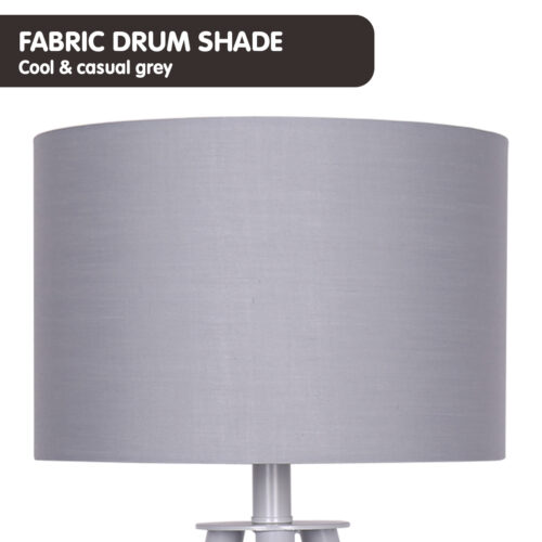 Sarantino Tripod Desk Lamp in Metal & Wood Nordic Minimalist Light - Image 6