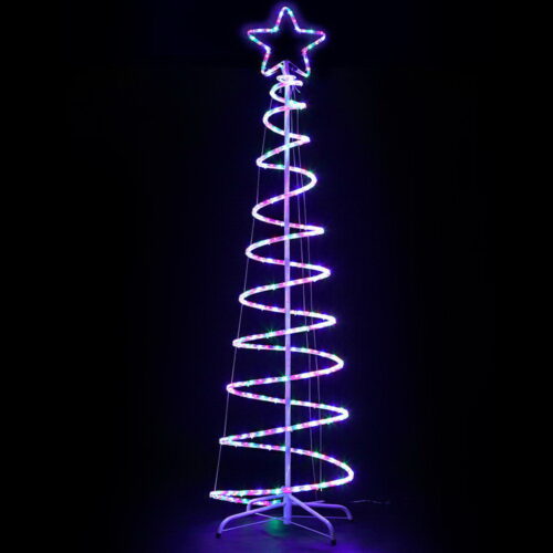 1.88M Christmas Lights Tree 288 LED Decorations Jingle Jollys - Image 2