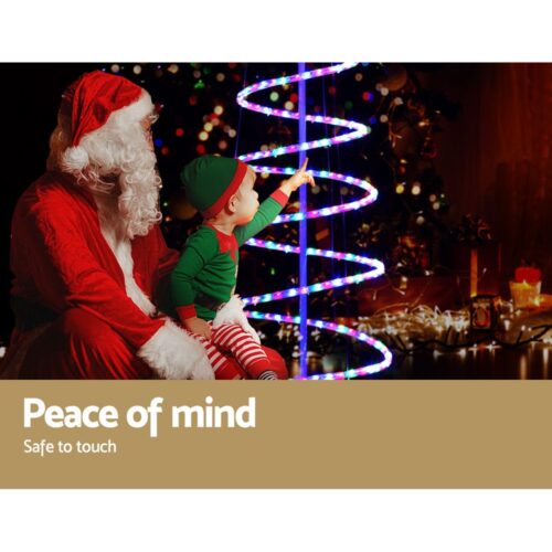 1.88M Christmas Lights Tree 288 LED Decorations Jingle Jollys - Image 7