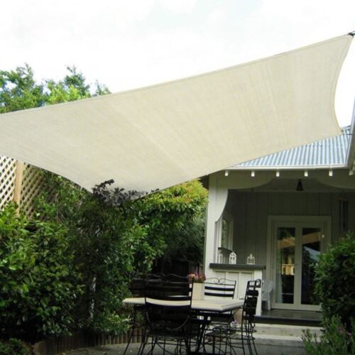 Wallaroo Waterproof 2m X 4m Outdoor Sun Shade Sail Canopy Rectangle - Image 2