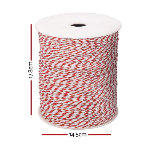 Giantz Electric Fence Poly Wire 500M Insulator - Image 3