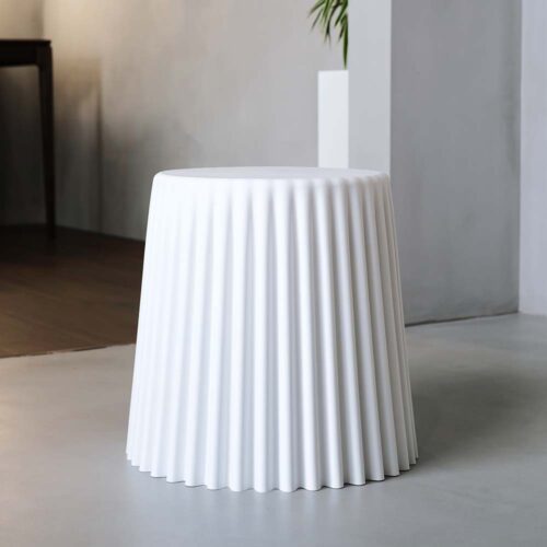 Artiss 2x Bar Stools Cupcake Plastic Foot Stool White - Image 8