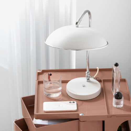 ArtissIn Storage Trolley Bedside Table 5 Tier Cart Boby Replica Pink - Image 5