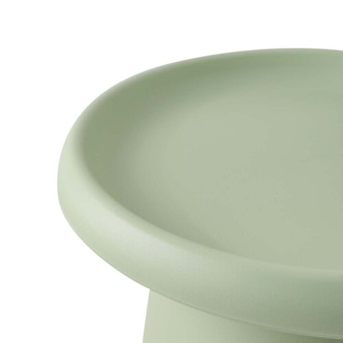 Artiss Coffee Table Round 52CM Plastic Green - Image 4