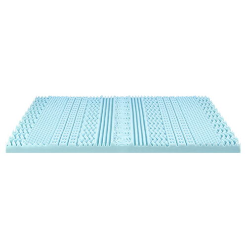 Giselle Bedding Memory Foam Mattress Topper 11-Zone 8cm Single - Image 5