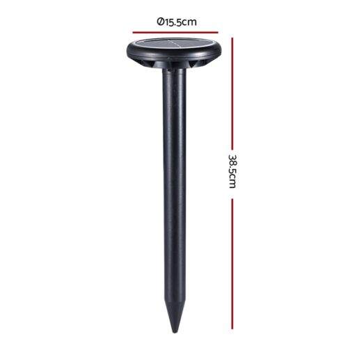 Gardeon Snake Repeller 20X Ultrasonic Solar Powered - Image 3