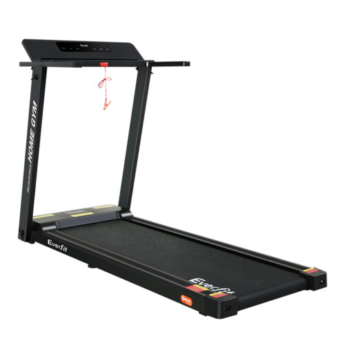 Everfit Treadmill Electric Home Gym Fitness Exercise Fully Foldable 450mm Black - Image 2
