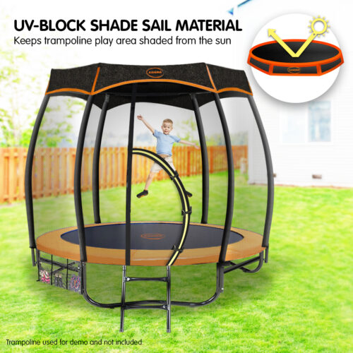 Kahuna 8ft Removable Twister Trampoline Roof Shade Cover - Image 4