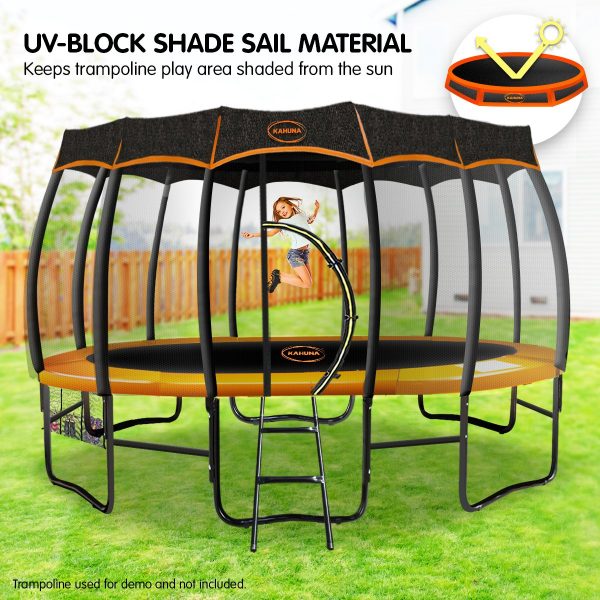 Kahuna 12ft Removable Twister Trampoline Roof Shade Cover - Image 2