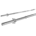 Everfit 168CM 5.5FT Barbell Bar Fitness Weight Plates Dumbbells Row