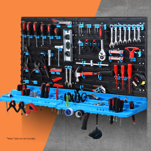 Giantz 108 Storage Bin Rack Wall Mounted - Image 9