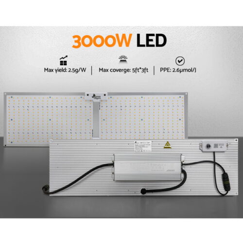 Green Fingers Max 3000W Grow Light LED Full Spectrum Indoor Plant All Stage Growth - Image 6