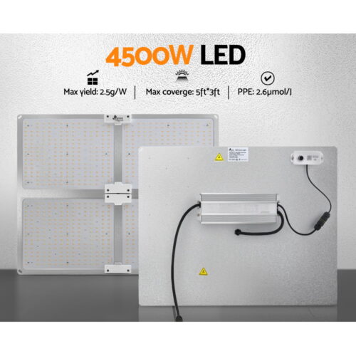 Green Fingers Max 4500W Grow Light LED Full Spectrum Indoor Plant All Stage Growth - Image 6