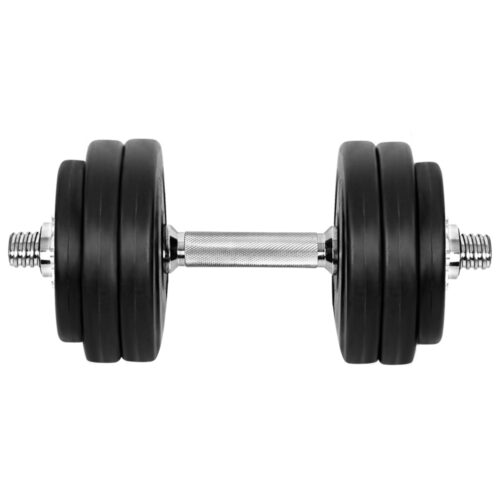Everfit 30kg Dumbbell Set Weight Plates Dumbbells Lifting Bench - Image 4