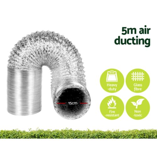 Green Fingers Grow Tent Light Kit 120x120x200CM 2000W LED 6" Vent Fan,Green Fingers Grow Tent Light Kit LED 2000W Full Spectrum 6" Vent 120x120x200CM - Image 8