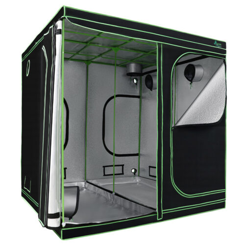 Green Fingers Grow Tent 200x200x200CM Hydroponics Kit Indoor Plant Room System - Image 2